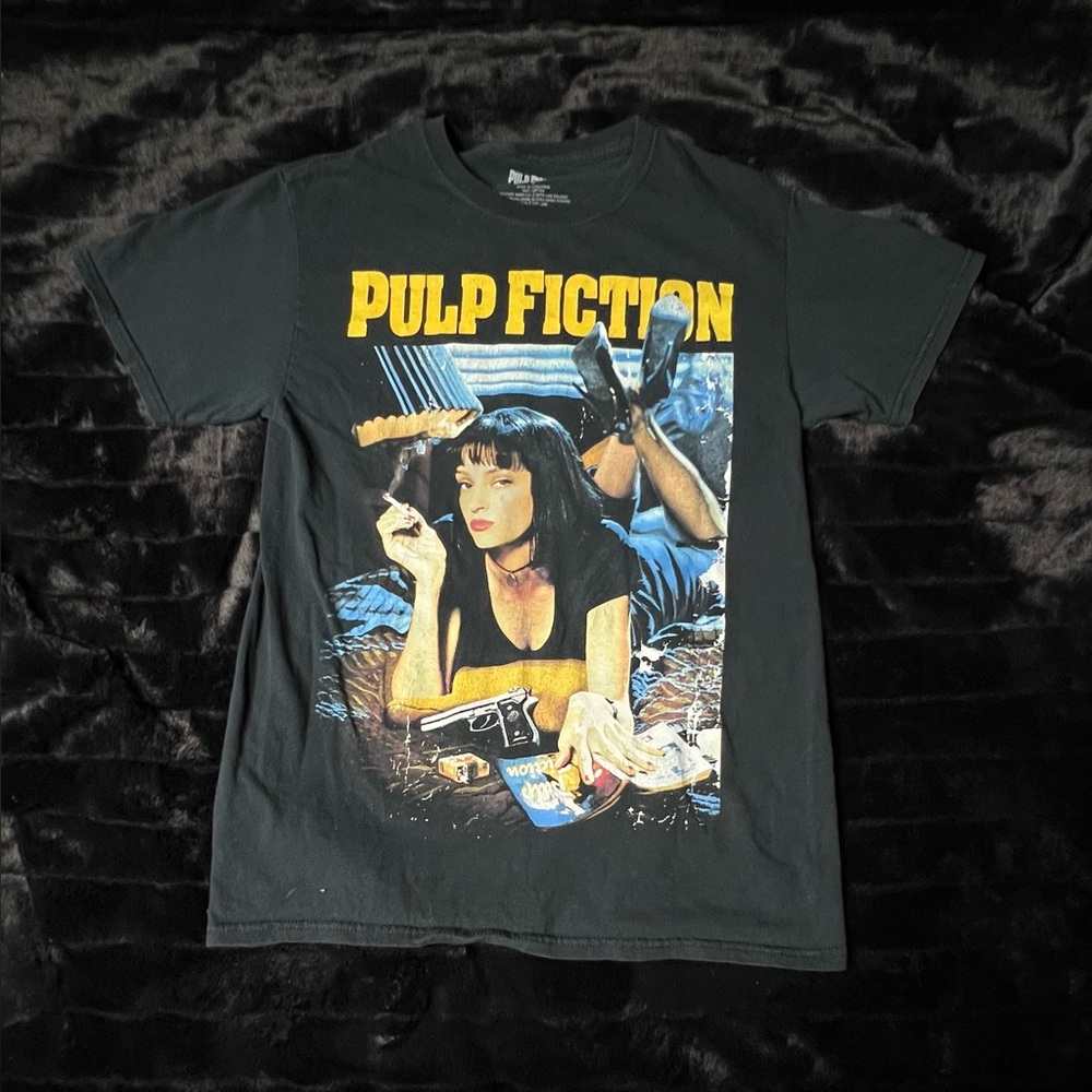 PacSun Black Pulp Fiction Graphic Tee